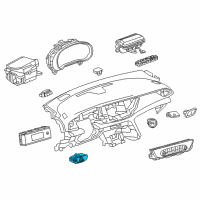 OEM Buick Headlamp Switch Diagram - 84201596