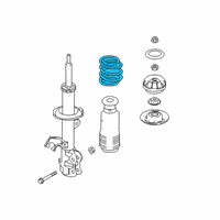 OEM 2019 Nissan Kicks Spring-Front Diagram - 54010-5RL0C