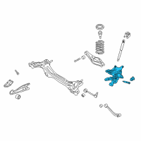 OEM 2008 Kia Sedona Carrier Assembly-Rear Axle Diagram - 527604D100