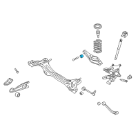 OEM Hyundai Entourage Bush-Lower Arm, Rear Diagram - 55217-4D000