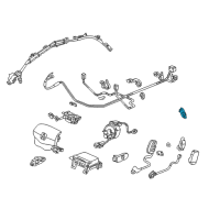 OEM 2006 Acura TL Sensor Assembly, Side Impact (Trw) Diagram - 77970-SEP-C02