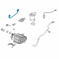 OEM 2015 Acura ILX Sensor, Oxygen Diagram - 36532-RNA-A01