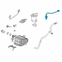 OEM 2013 Acura ILX Sensor, Air Fuel Ratio Diagram - 36531-R3A-G01