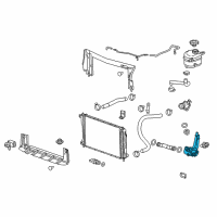 OEM Chevrolet Captiva Sport Thermostat Housing Diagram - 12618159