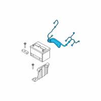 OEM 2007 Jeep Wrangler Battery Wiring Diagram - 56051599AC