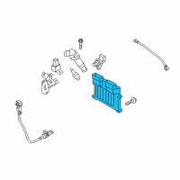 OEM Kia Rondo Engine Ecm Control Module Diagram - 391012G220