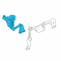 OEM Infiniti Sensor Assy-Height, Front Diagram - 53810-5DA0A