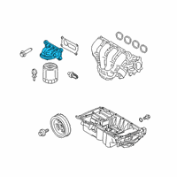 OEM 2021 Ford Escape Adapter Diagram - JX6Z-6881-A