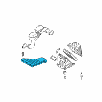 OEM 2010 Hyundai Santa Fe Duct Assembly-Air Diagram - 28210-2B750