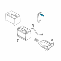 OEM 2012 Hyundai Genesis Coupe Battery Terminal Diagram - 91981-2M000