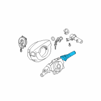 OEM Nissan Sentra Switch Assy-Wiper Diagram - 25260-ZM02E