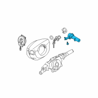 OEM Nissan Titan Frame Assembly-Steering Lock Diagram - D8701-7S200