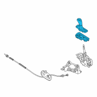 OEM Chevrolet Shift Knob Diagram - 84056194