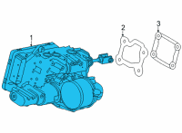 OEM 2021 Ford Bronco BOOSTER ASY - BRAKE Diagram - MB3Z-2005-A