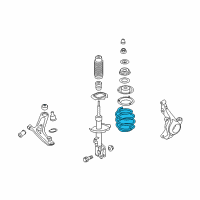 OEM 2012 Kia Soul Spring-Fr Diagram - 546302K57B