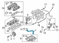 OEM 2021 Ford Transit-250 Oil Pick-Up Diagram - LK4Z-6622-A