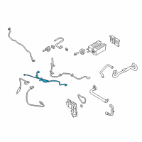 OEM 2017 Lincoln MKC Feed Line Diagram - GV6Z-9C047-A