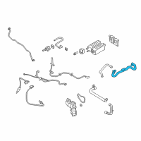 OEM PCV Hose Diagram - GV6Z-6A664-B