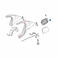 OEM 2014 BMW X6 Buffer Stop With Ejector Diagram - 51-17-8-228-939