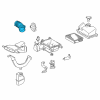 OEM 2015 Toyota Camry Air Hose Diagram - 17881-0P130