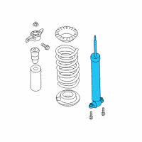 OEM 2015 Ford Fusion Shock Diagram - DG9Z-18125-T