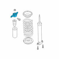 OEM 2016 Lincoln MKZ Upper Bracket Diagram - DG9Z-18A161-C