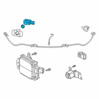 OEM 2018 Lexus NX300h Sensor, Ultrasonic Diagram - 89341-06070-J7