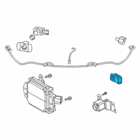 OEM 2018 Lexus LC500 Sensor, SMOG VENTILA Diagram - 88898-11010