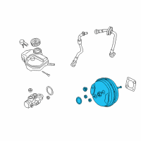 OEM 2021 BMW 540i REPAIR KIT POWER BRAKE UNIT Diagram - 34-33-6-889-139