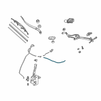 OEM 2019 Honda Odyssey Tube (4X7X715) Diagram - 76868-THR-A01