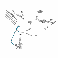 OEM Honda Odyssey Tube, Windshield (FR) Diagram - 76813-THR-A01