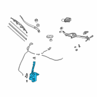 OEM 2020 Honda Odyssey Tank, Washer (2.5L) Diagram - 76841-THR-A01