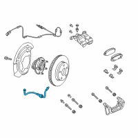 OEM Jeep Cherokee Line-Brake Diagram - 68230434AB