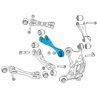 OEM 2019 BMW i3s Rubber Mount Toe Arm, Left Diagram - 33-32-6-852-269
