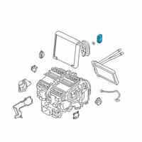 OEM Nissan Murano Valve Assy-Expansion Diagram - 92200-6GU0A