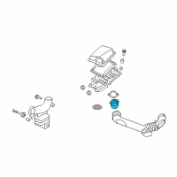 OEM 2006 Chevrolet Equinox Sensor Asm, Mass Airflow Diagram - 19351887