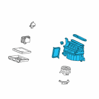 OEM 2008 Honda Accord Blower Sub-Assy. Diagram - 79305-TA0-A11