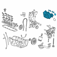 OEM Honda Civic Chamber Assembly, Intake Manifold Diagram - 17010-RW0-A00