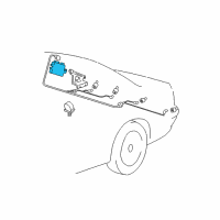 OEM 1997 BMW 540i Control Unit, Passive Pdc Diagram - 66-21-8-381-088