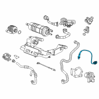 OEM Chevrolet Volt Upper Oxygen Sensor Diagram - 55569903