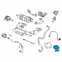 OEM Cadillac ELR Air Injection Reactor Pump Diagram - 55573924