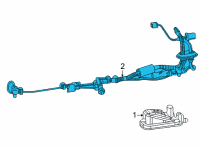 OEM Jeep Wagoneer WIRING-LICENSE LAMP Diagram - 68532412AA