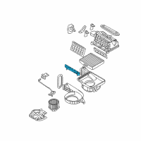 OEM 2004 Hyundai Elantra Cover Assembly-Air Filter Diagram - 97129-2D000