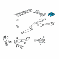 OEM Buick Heat Shield Diagram - 13253839