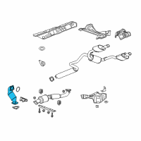 OEM 2015 Buick Verano Preconverter Diagram - 12644196