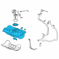 OEM Chevrolet Volt Fuel Tank Diagram - 23351005