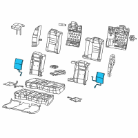 OEM 2015 Chrysler 300 Pad-Heater Diagram - 68104700AA