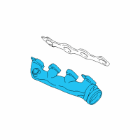 OEM 2000 Ford F-150 Manifold Diagram - 2L1Z-9431-CA