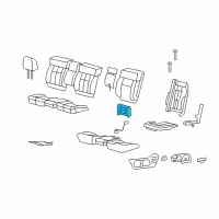 OEM 2006 Ford F-150 Cup Holder Diagram - 4L3Z-1813562-AAA