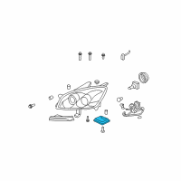 OEM 2010 Saturn Outlook Module Diagram - 10391611